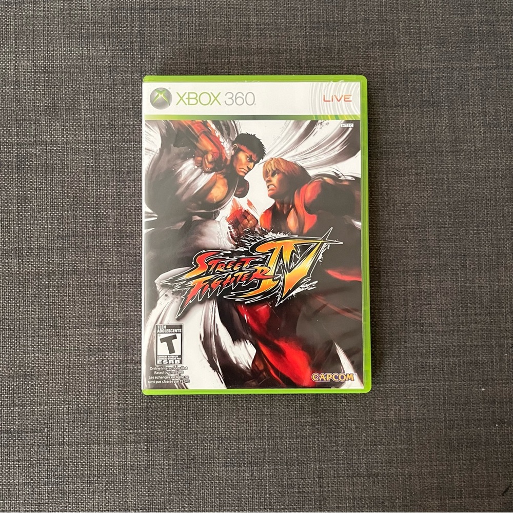 Street‎ Fighter IV Xbox 360 Game Complete
